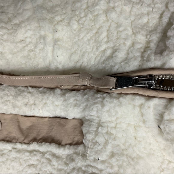 Abercrombie & Fitch Quilted Sherpa Plush Sleeveless Vest Pockets Beige XXXL - Picture 6 of 8